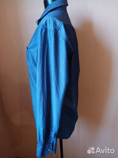 Рубашка 50-52 р-р тонкий коттон