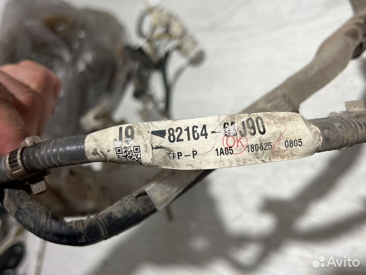 Toyota Pradо 150 проводка рамы задняя