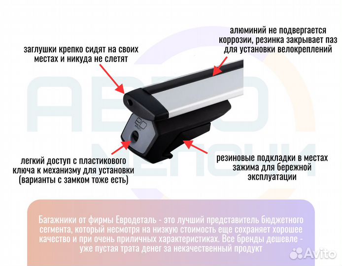 Багажник на крышу Chevrolet Cruze (2012-2016)