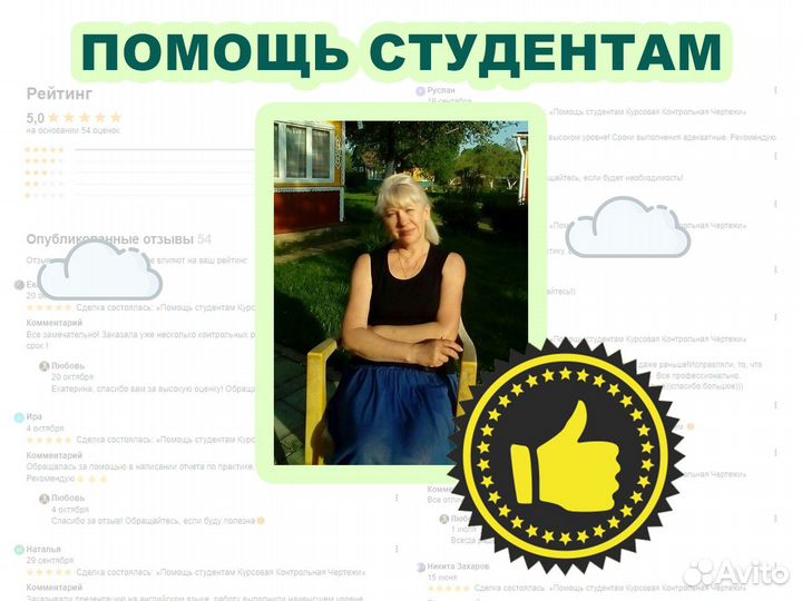 Помощь студентам Курсовая Контрольная Чертежи