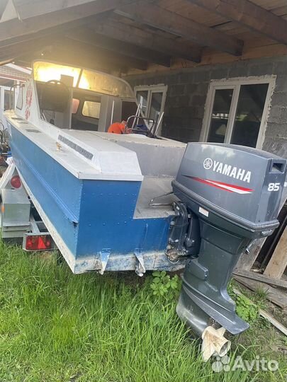 Катер Амур 2 + мотор Ямаха 85