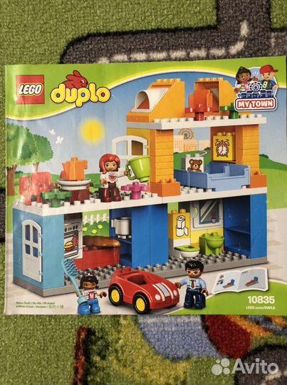 Lego duplo, семейный дом- 10385