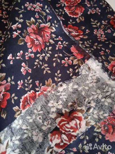 Отрез ткани хлопок СССР