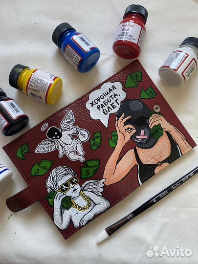 Роспись одежды под заказ