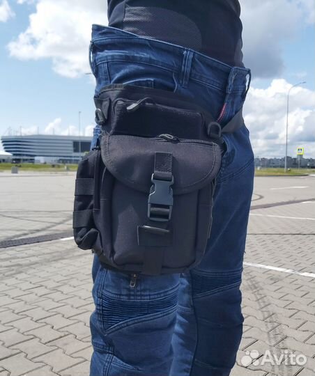 Мото сумка на бедро