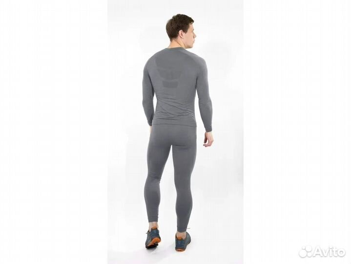 Термобелье штаны freenord merino tech, серый
