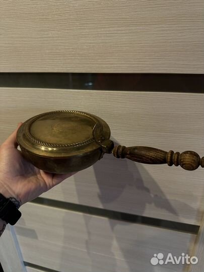 Латунный ковш/ латунная сковорода с крышкой