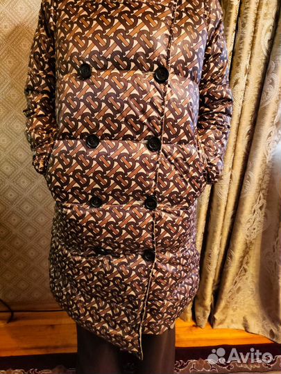 Пуховик зимний длинный женский новый