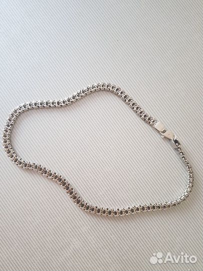 Цепь сеpебpяная pодированнaя 