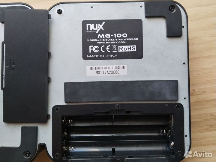 Гитарный процессор nux mg 100