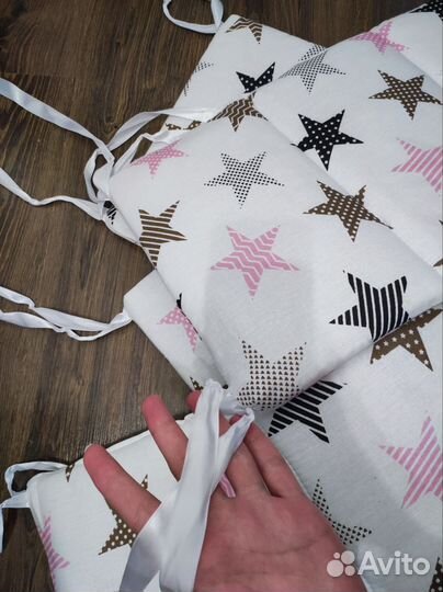 Бортики в детскую кроватку