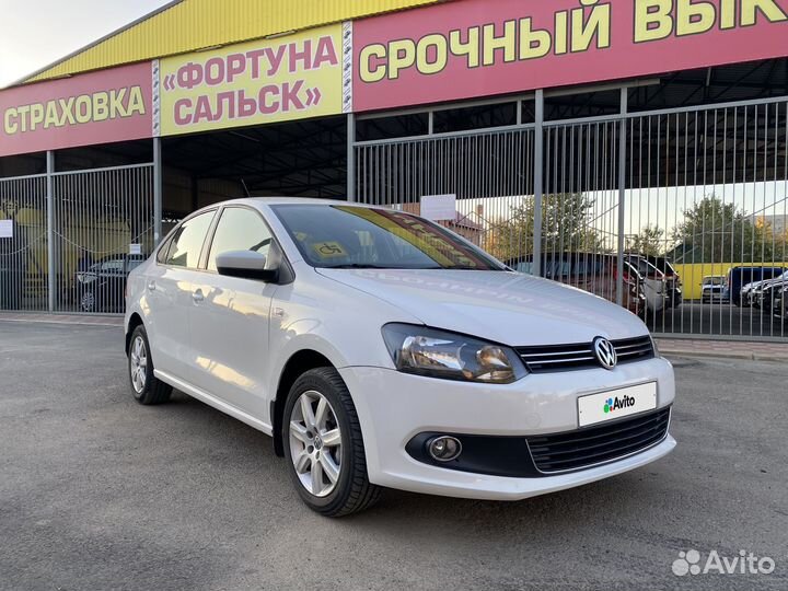 Volkswagen Polo 1.6 МТ, 2012, 117 000 км