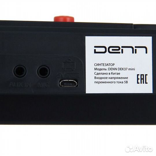 Синтезатор denn DEK37 mini