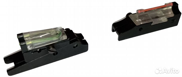 Мушка + целик люминисцентные Truglo TG-962C 6мм