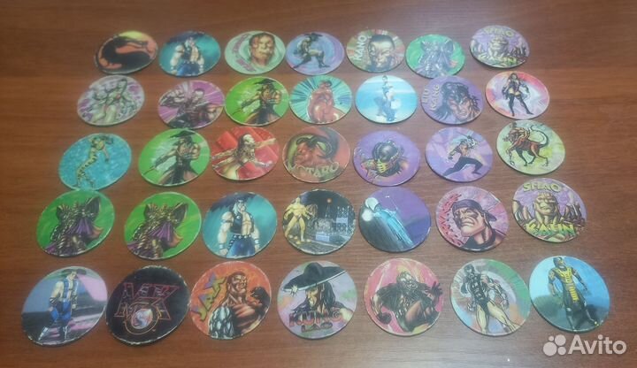 Фишки Сотки Кэпсы Mortal Kombat