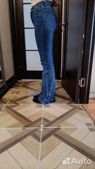 Джинсы Golubkova est. клеш женские 44 размер