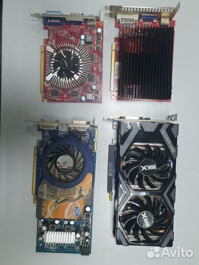 Видеокарты PCI-E для работы и игр