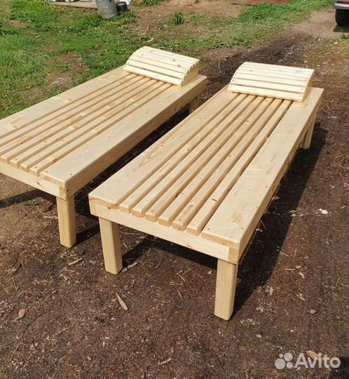 Лавки-лежаки банные