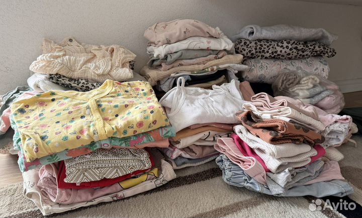Детские вещи 56-86 на девочку (zara, hm)