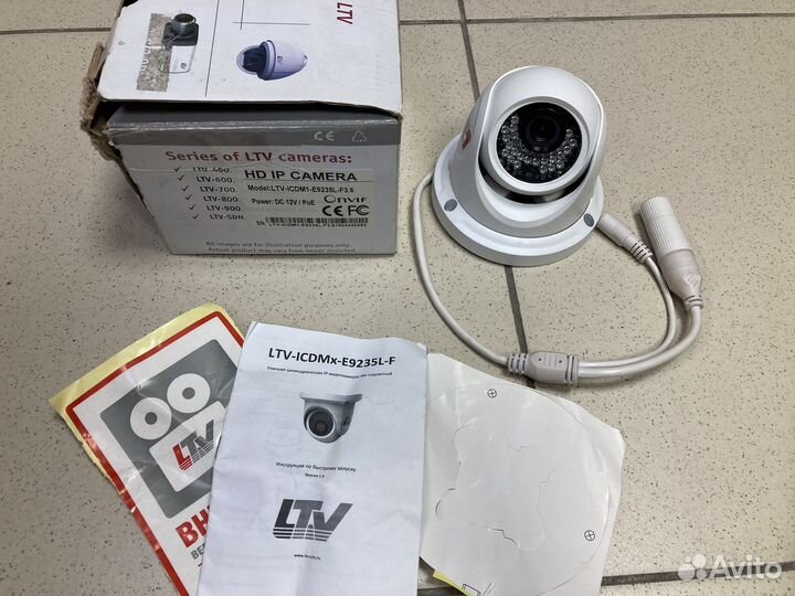 Ip камера уличная антивандальная Ltv