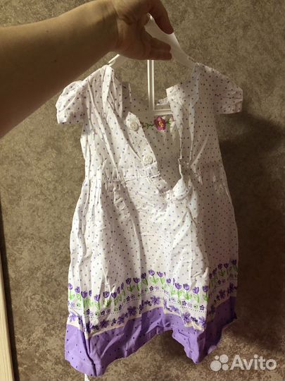 Платье для девочки 80