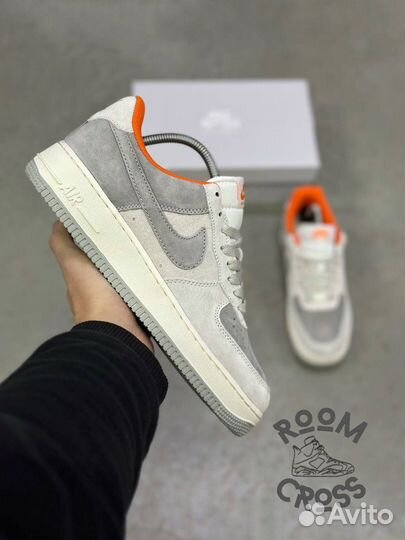 Nike Air Force 1 Low YoHood Grey/Orange 42 EU