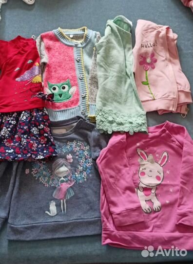 Вещи пакетом на девочку