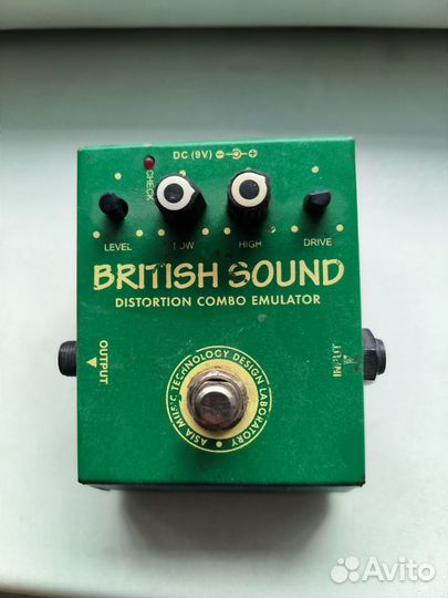 Гитарная педаль British Sound