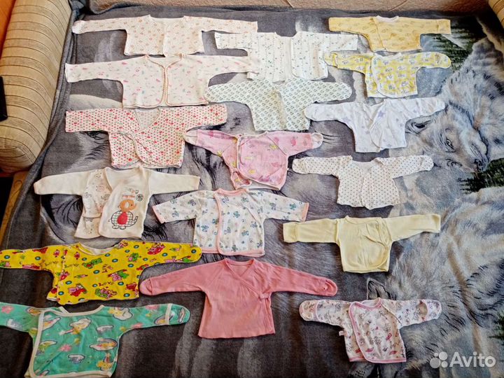 Вещи для новорожденных от 0 до 1,5 года