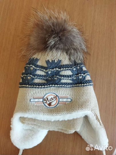 Зимняя шапка для мальчика