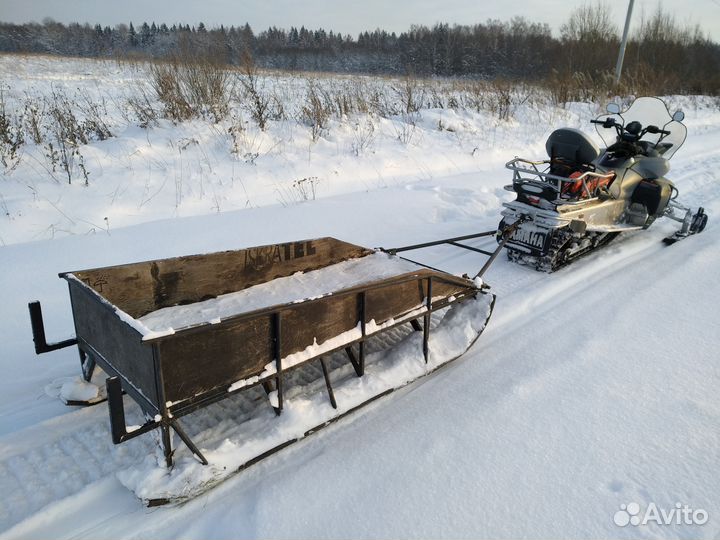 Сани для снегохода