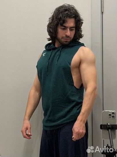 Худи безрукавка Gymshark S