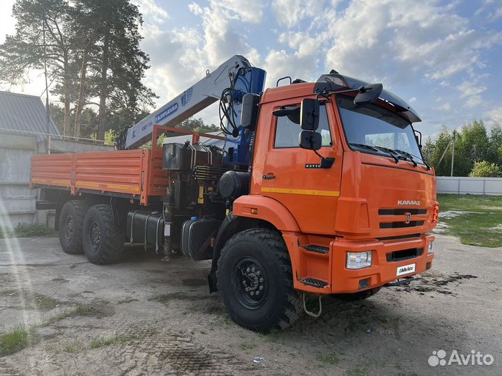 КАМАЗ 43118 с КМУ, 2021