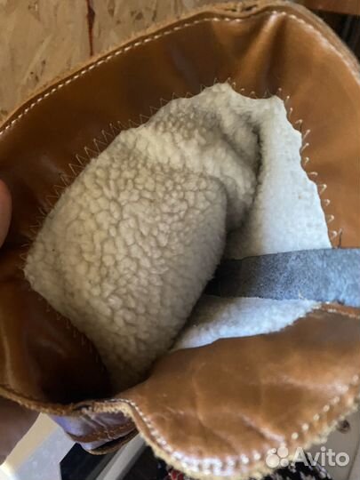 Сапоги натуральная кожа