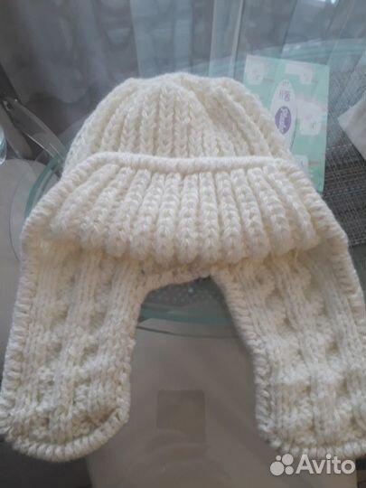 Шапка ушанка женская