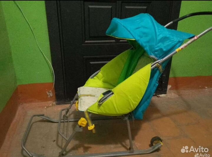 Санки с колесами бу