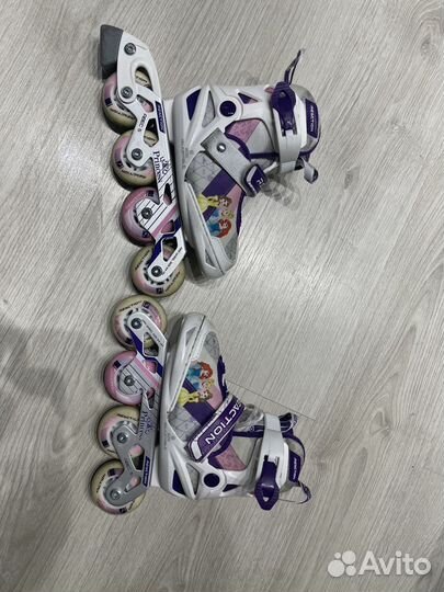 Роликовые коньки детские раздвижные р-р 26-31