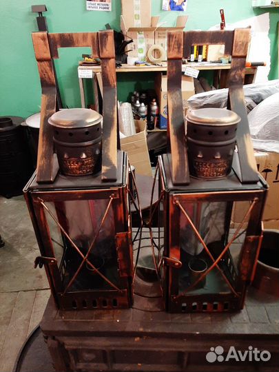 Фонарь свечной светильник бра 1948 года
