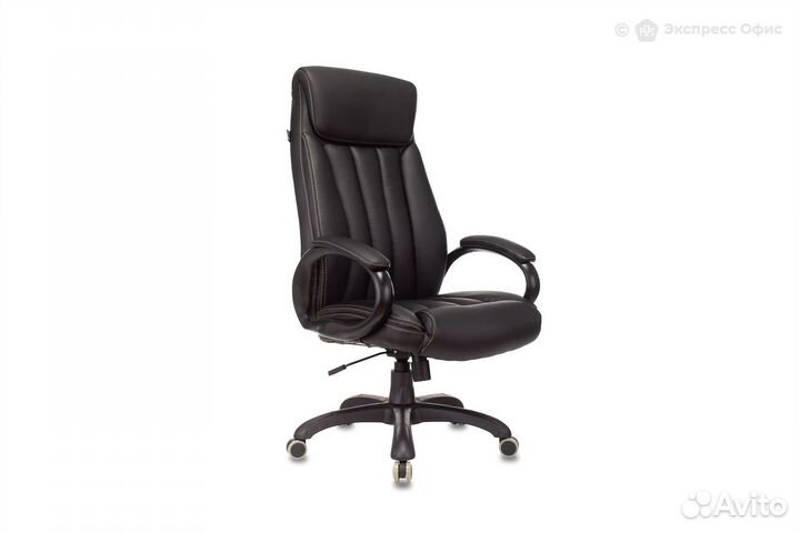 Кресло для руководителя Бюрократ T-9922N/black-PU