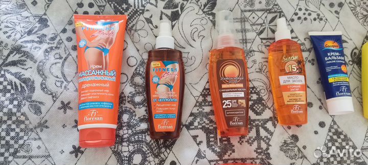 Средства для Массажа, фитнеса,загара,похудения