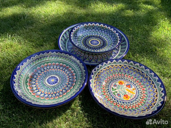 Ляган узбекский, казаны