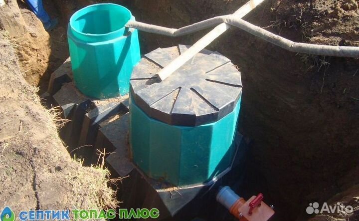 Септик под ключ. Рассрочка 12 мес