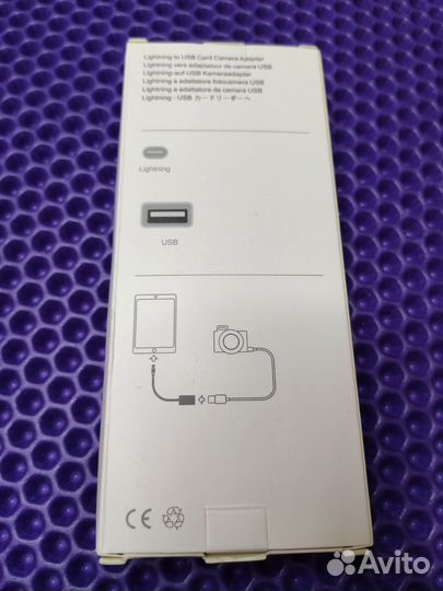 Переходник iPhone USB камера адаптер