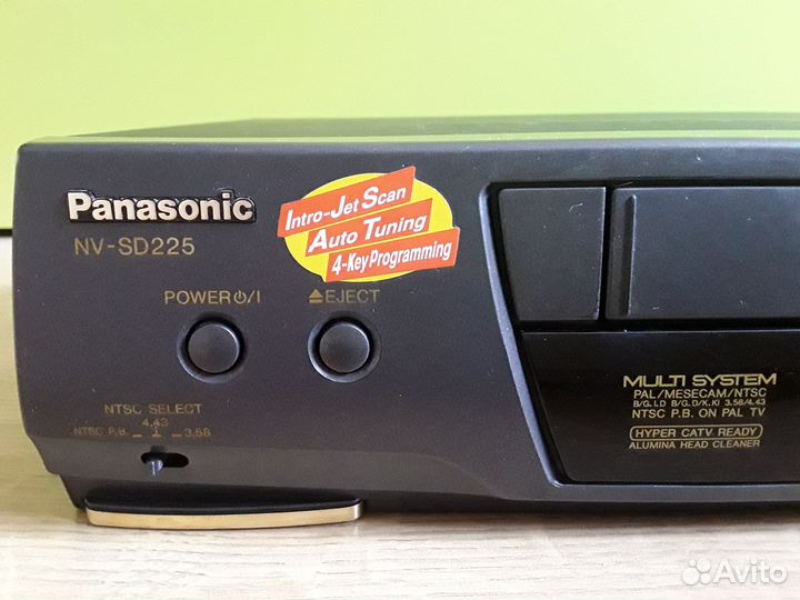 Видеомагнитофон panasonic nv-sd225eu
