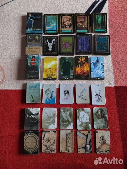 Карты taro, оракулы Ленорман