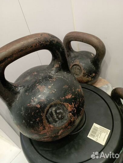 Гири, скамейки, гантели, блины, штанги