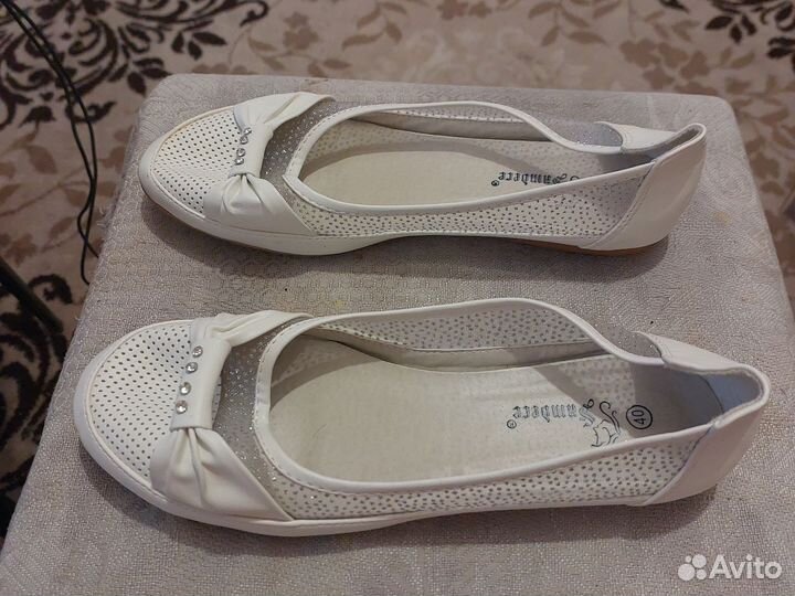Балетки новые 39-40