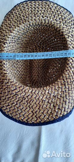 Шляпа соломенная