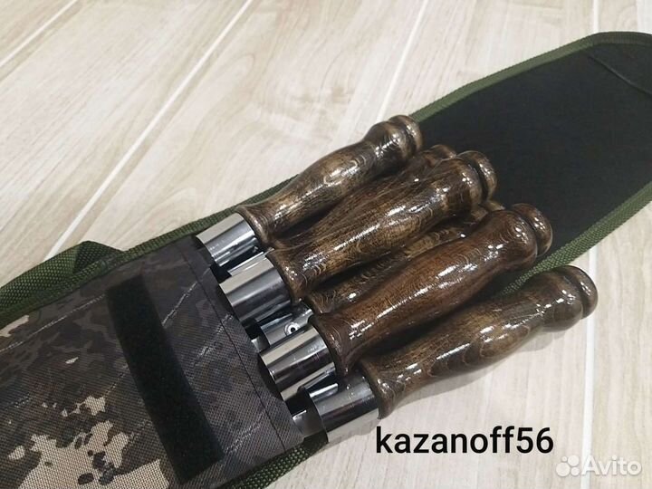 Шампура в чехле / набор шампуров 6 шт