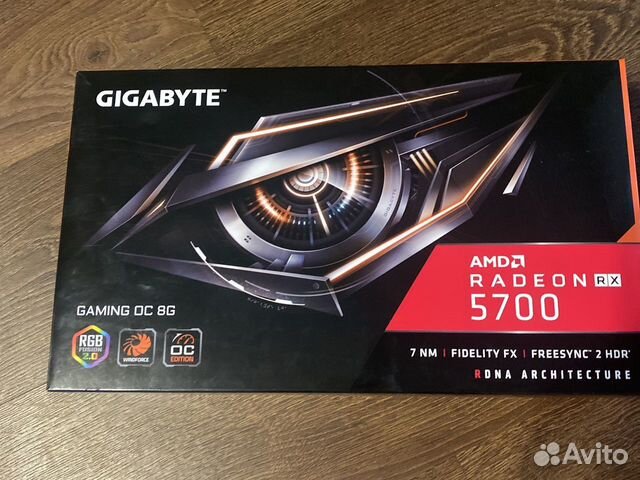 Видеокарта Gigabyte AMD Radeon RX 5700 gaming OC